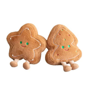 Caramel Star Pillow Soft Plush Christmas Tree Plush Toy