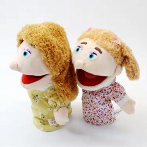 Family Hand Puppet Character Plush Stuffed